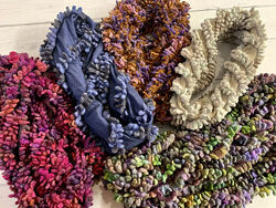 Юлия Хабарова Снуды в технике фантазийного меха Шкатулочка 2025