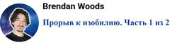Брендан Вудс Прорыв к изобилию. Часть 1-2 2025