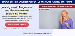 English with Lucy Красивый британский английский курс уровня C1