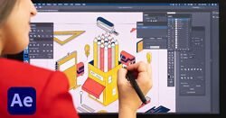 Domestika Изометрическая анимация с помощью Illustrator и After Effects 