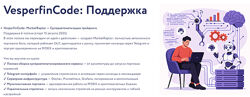 Арина Веспер VesperfinCode поддержка. 5-й поток 2025