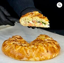 Мария Манахова Пирог песочно-дрожжевой рыбный 2025