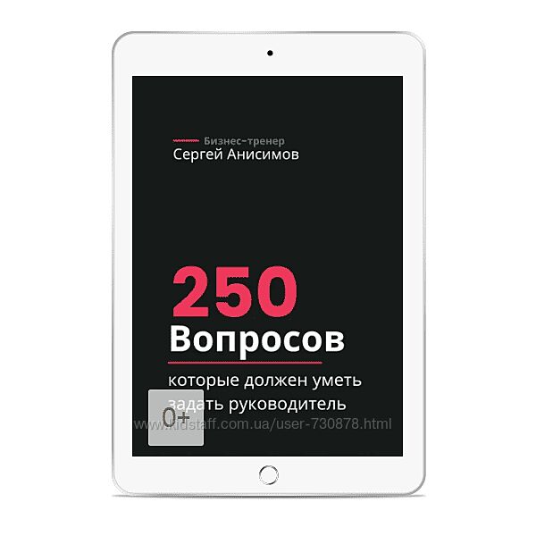 Сергей Анисимов 250 вопросов, которые должен уметь задать руководитель 2025