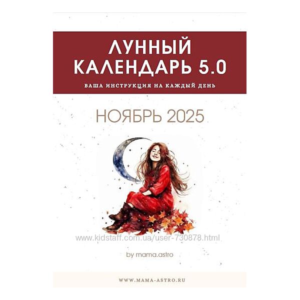 mama. astro Лунный календарь 5.0. Ваш инструмент на каждый день Ноябрь 2025