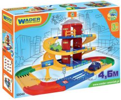 Wader Kid Cars 3D детский паркинг 3 этажа с дорогой 4, 6 м Арт 53040