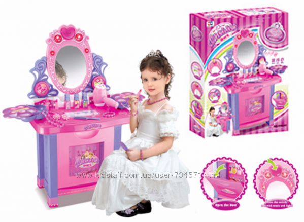 Детский игровой набор Трюмо с аксессуарами для маленьких принцесс 008-60