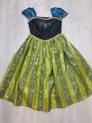 Нарядное шикарное карнавальное платье Анны Frozen 8-9-10 л 130-140 см