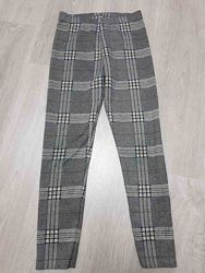 Стильные демисезонные штаны лосины легинсы F&F 8-10 л 134-140 см