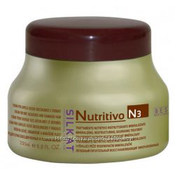 Питательный крем для сухих волос BES silkat nutritivo N3