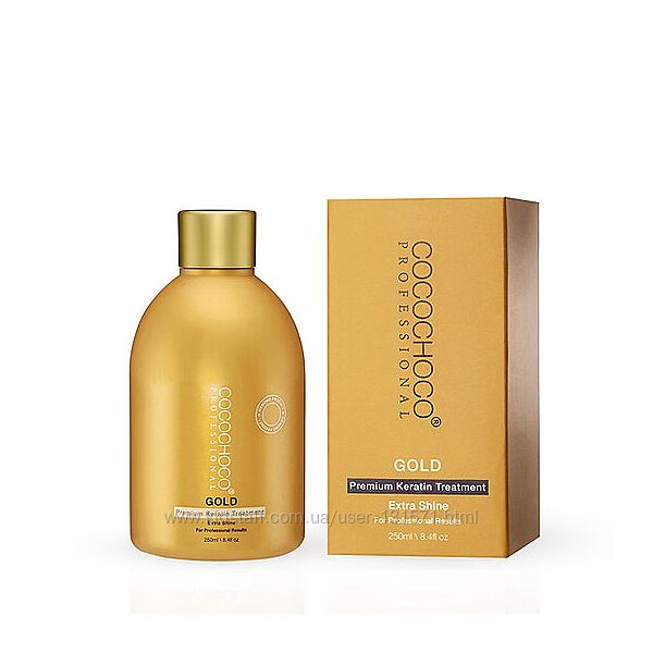 Кератин для выпрямления волос Cocochoco Gold ,250мл 
