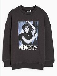 140,146,152,158,164. Світшот оверсайз Wednesday C&A