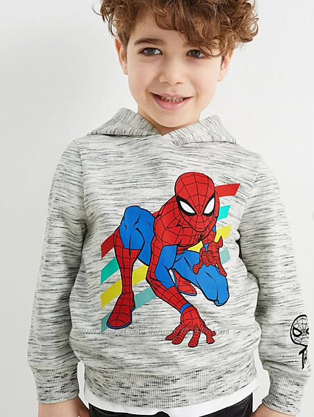 122/7л. Худи с капюшоном Spider-Man от C&A