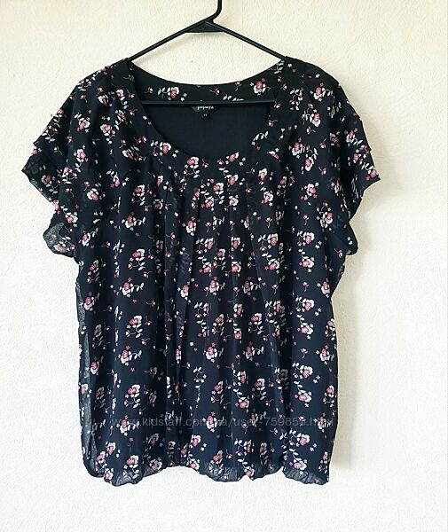 Новая блуза на стречевой подкладке Papaya curve 22 uk