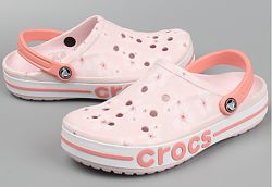 Кроксы Crocs BAYABAND Clog, розовые