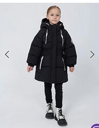 Куртка зимова для дівчинки 104-122cм