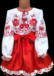 Костюми вишиванки для дівчинки