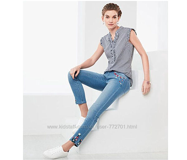 Модные, супер эластичные джинсы Slim fit  ТСМ Чибо. 38 евро