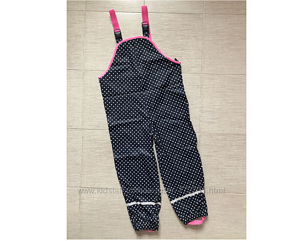 Грязепруф. Водонепроницаемый полукомбинезон, брюки дождь, Kids. 122/128