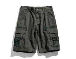 Стильные, качественные шорты карго цвета хаки, Fashion shorts. W36
