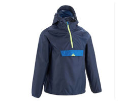 Унисекс. Дождевик, ветровка, анорак, с капюшоном, от Quechua decathlon. 7-9