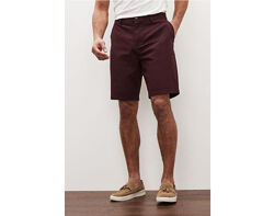 Стильные шорты Chino, цвета бургундия, британского бренда Topman. W34