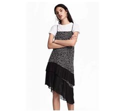 Модный летний ассиметричный сарафан, платье H&M. 34 евро