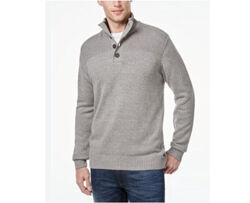 Шикарный теплый свитер c шерстью, горловина на пуговицах, DUNNES STORES. М