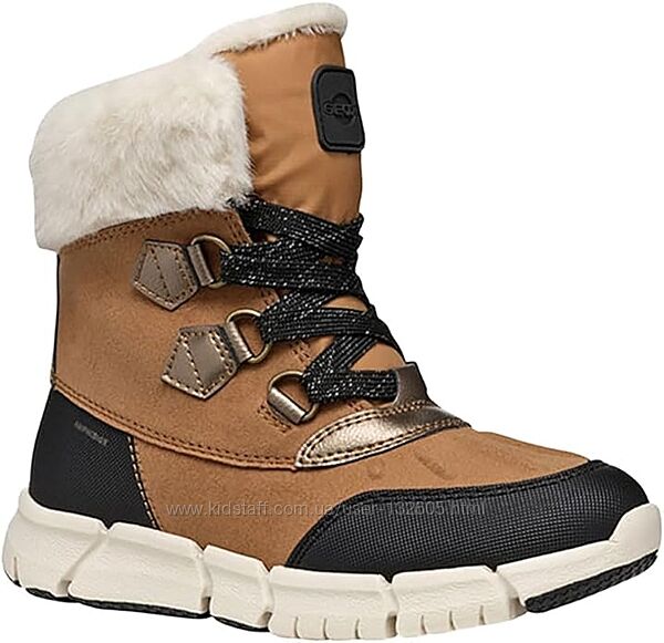 Зимові черевики для дівчинки джеокс Geox Flexyper, 29, 31, 36 євро