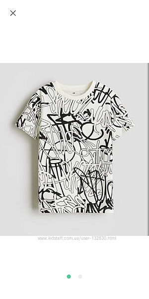 Футболка H&M для підлітка 146-152 158-164 170