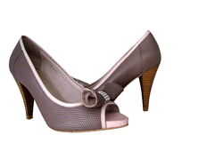 туфли открытые в коричневато сером цвете. р.35,36,40