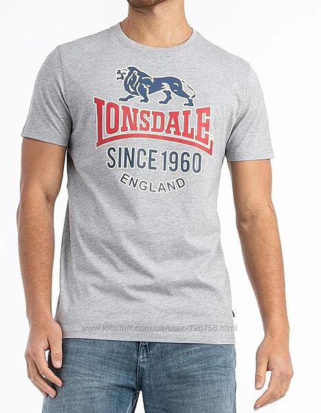 Футболка марки Lonsdale оригинал новая