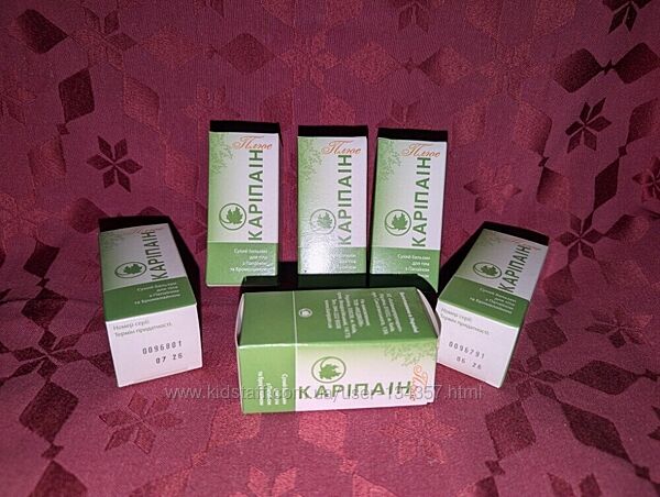 Каріпаін сухий бальзам для тіла по 1 г у флаконі