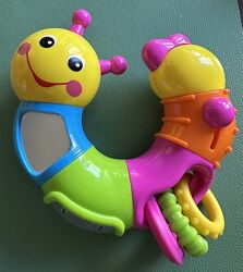 Гусениця розвиваюча Limo toy іграшка брязкальце стан Нової