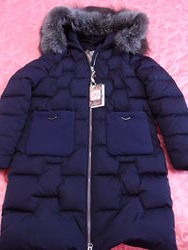 Пуховик, зимняя куртка с чернобуркой 46-48.