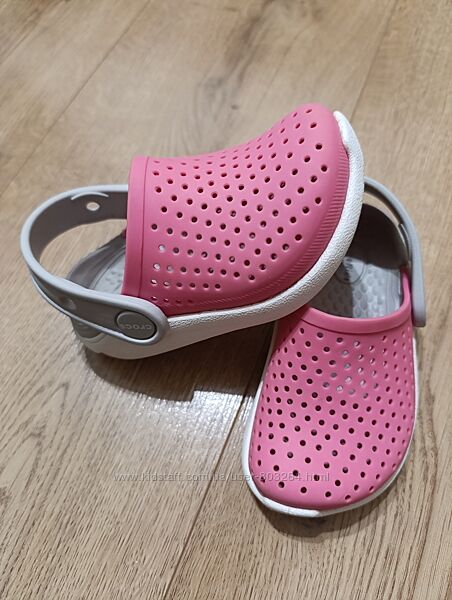 Оригінальні Crocs Lite ride c 6 наш 21-22 р 14 см Стан нових