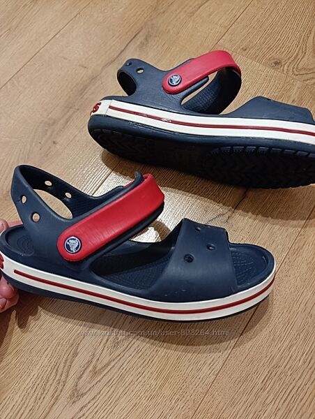 Оригінальні босоніжки Crocs J 3 наш 33-34 р