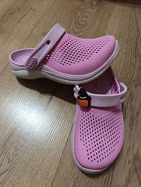 Оригінальні крокси Crocs Lite ride J 2 наш 31-32 р 