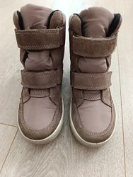 Зимові чобітки Ecco 31 р 20 см зимние ботинки сапоги сапожки экко