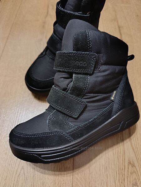 Зимові термочобітки Ecco Gore tex Urban 32 р 20.5 см 