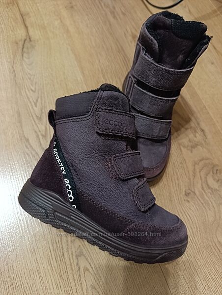 Зимові термочобітки Ecco Gore tex 27 р.17.5 см