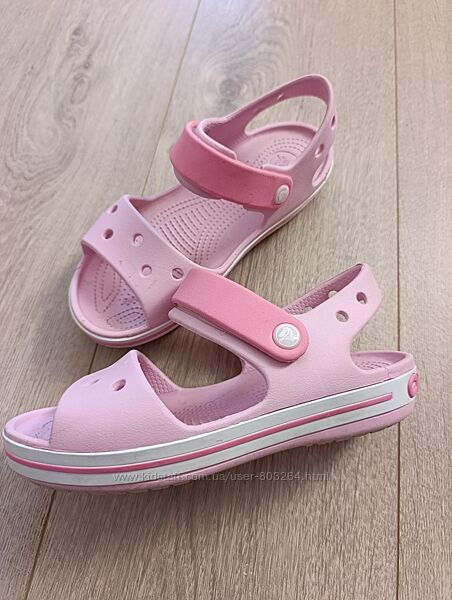 Оригінальні босоніжки Crocs J 1 наш 30-31 р крокси кроксы босоножки