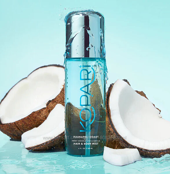 Kopari kaanapali coast hair & body mist міст для тіла та волосся, 120 мл
