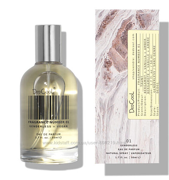 DedCool Fragrance Number 01 Taunt Парфумована вода, 50 мл