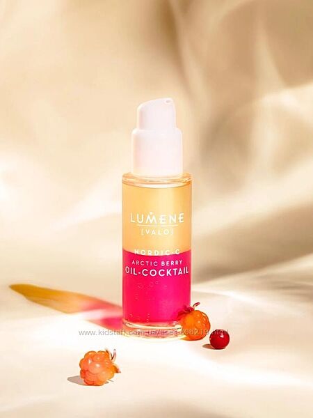 Зволожуючий коктейль для блиск шкіри Lumene Nordic-C Valo Arctic Berry Oil