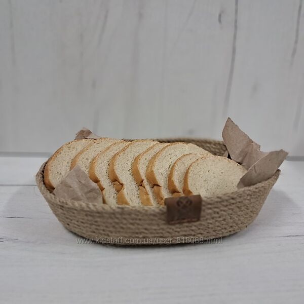 Кошики із бавовняного шнура та джуту