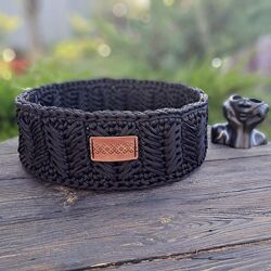 Кошик із бавовняного шнура 30 см