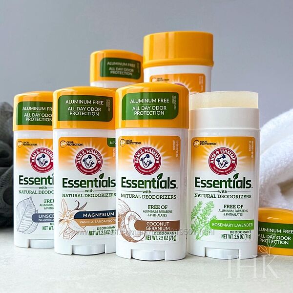 Гелеві дезодоранти Arm&Hammer, Essentials