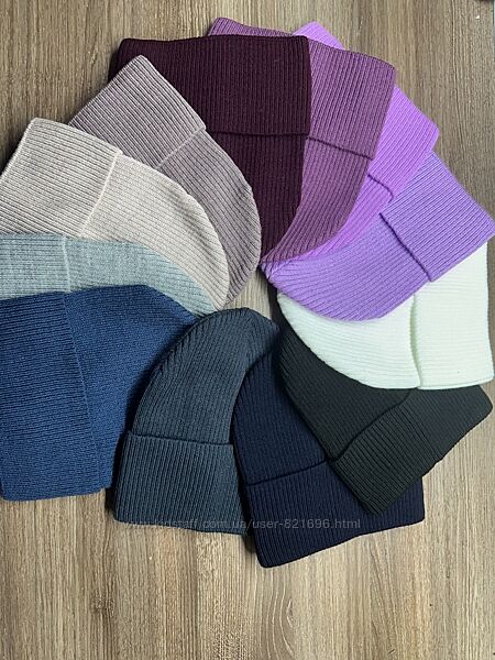 Шапка Демисезонна рубчик