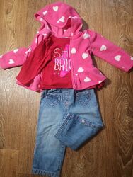 Одяг дівчинці  9-18 місяців 