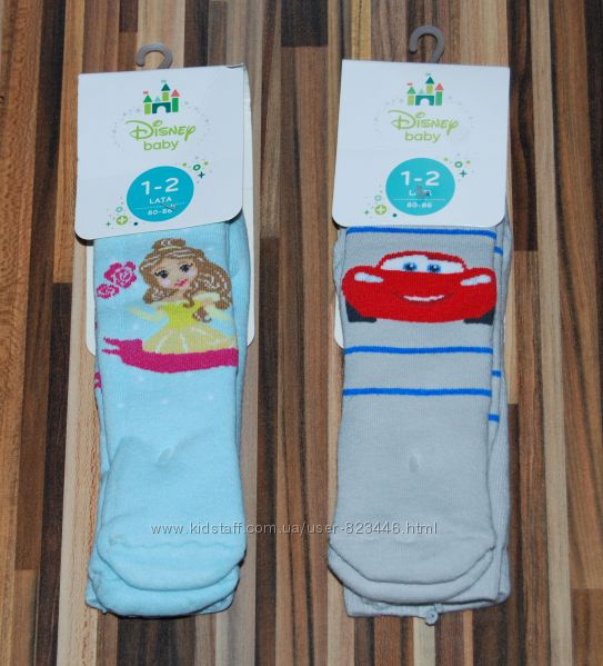 Махровые колготы и носки Дисней (Польша)